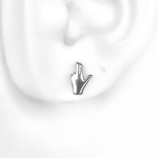 Boucles d’oreilles du « J »