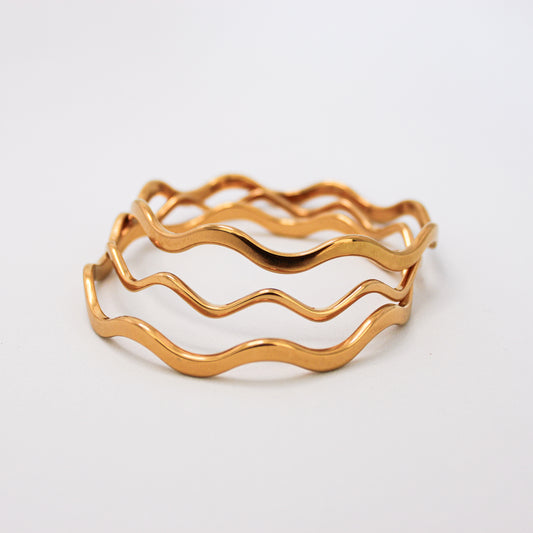 Bracelet trio Jonc Lisa