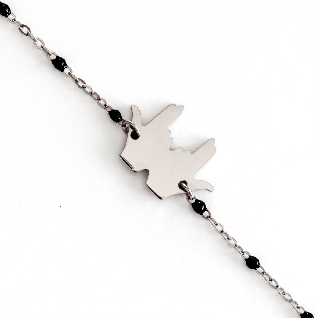 Bracelet à perles du « J »