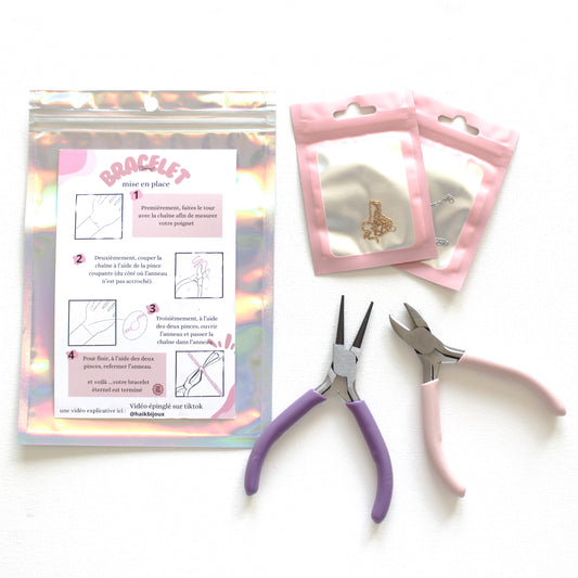 Kit 2 bracelets permanents