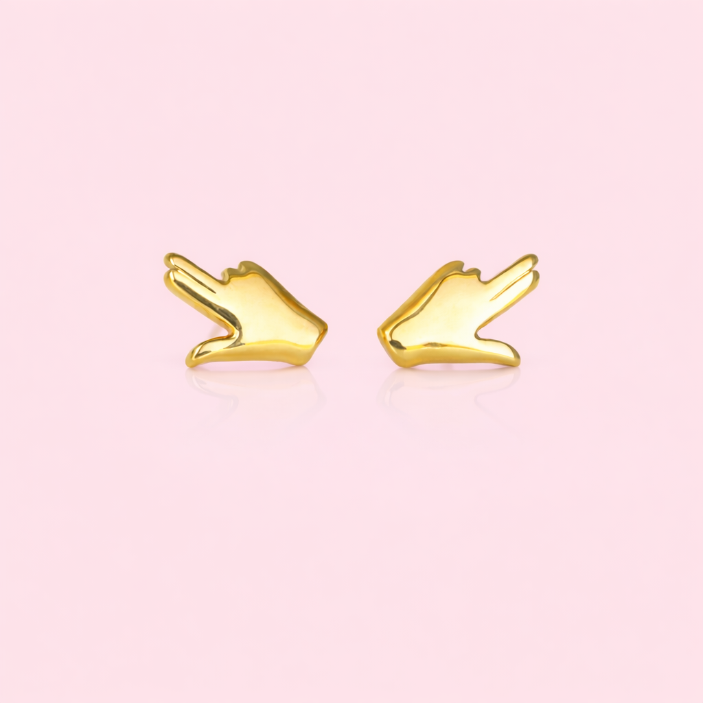 Boucles d’oreilles du « J »
